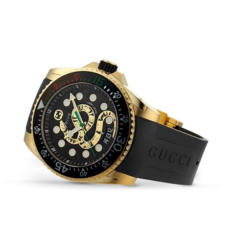 gucci dive ladies watch|gucci dive watch 45mm snake.